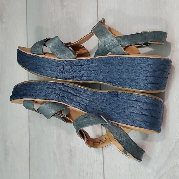 Kork-Ease Women Ande Espadrille Platform Comfort Wedge Sandals shoes sz 11 - Picture 9 of 15